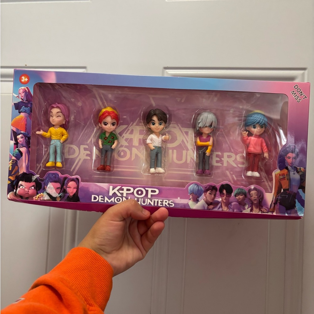 Kpop demon hunters Action Figure Set - Multicolor